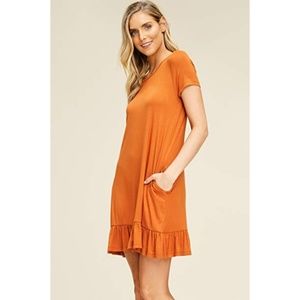 Women's Bottom Ruffle Dress